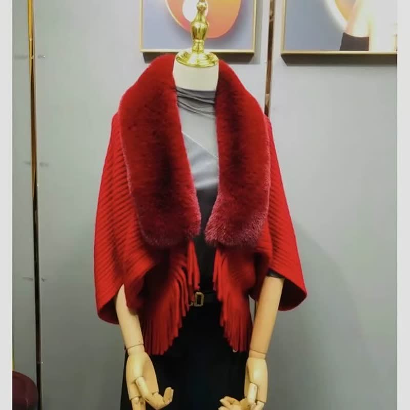 💃Tricoter un châle ample pour femmes épaisses✨
