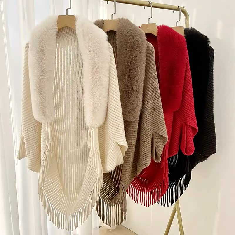 💃Tricoter un châle ample pour femmes épaisses✨