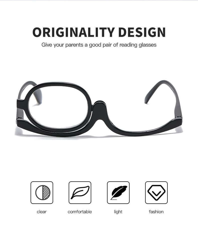 💕Vente à Chaud🎁Lunettes de Maquillage Rotatives🧐