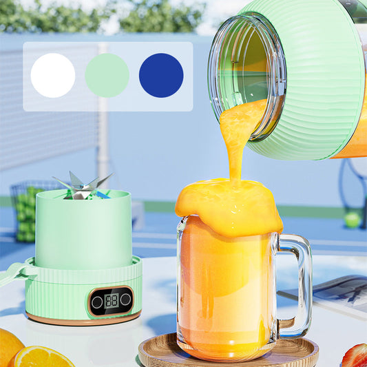 💥 Sommer chaud à vendre &Demi - prix à durée limitée❄️ Tasse de presse à jus portable multifonctionnelle avec affichage numérique