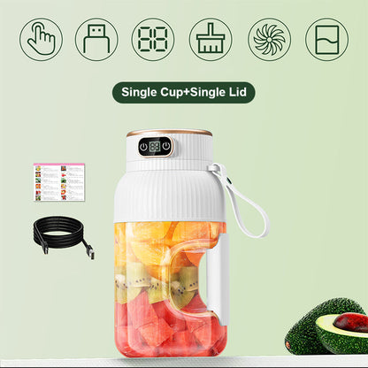 💥 Sommer chaud à vendre &Demi - prix à durée limitée❄️ Tasse de presse à jus portable multifonctionnelle avec affichage numérique
