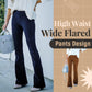 💖Pantalon de détente taille haute en velours côtelé micro slim à taille élastique