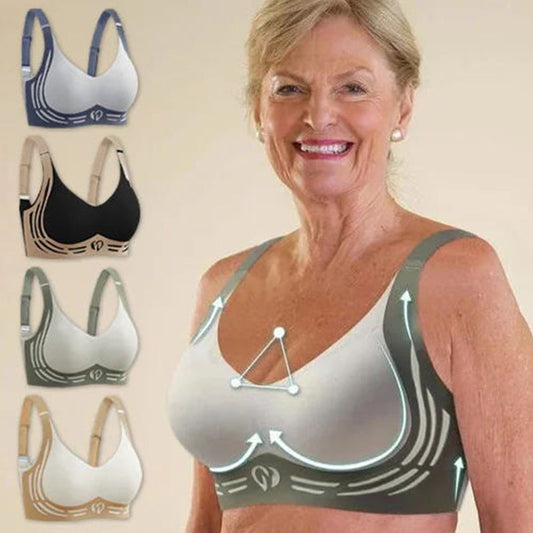🔥Offre spéciale Noël à durée limitée : 50 % DE RÉDUCTION !!!🔥Soutien-gorge push-up sans fil et sans couture, anti-relâchement