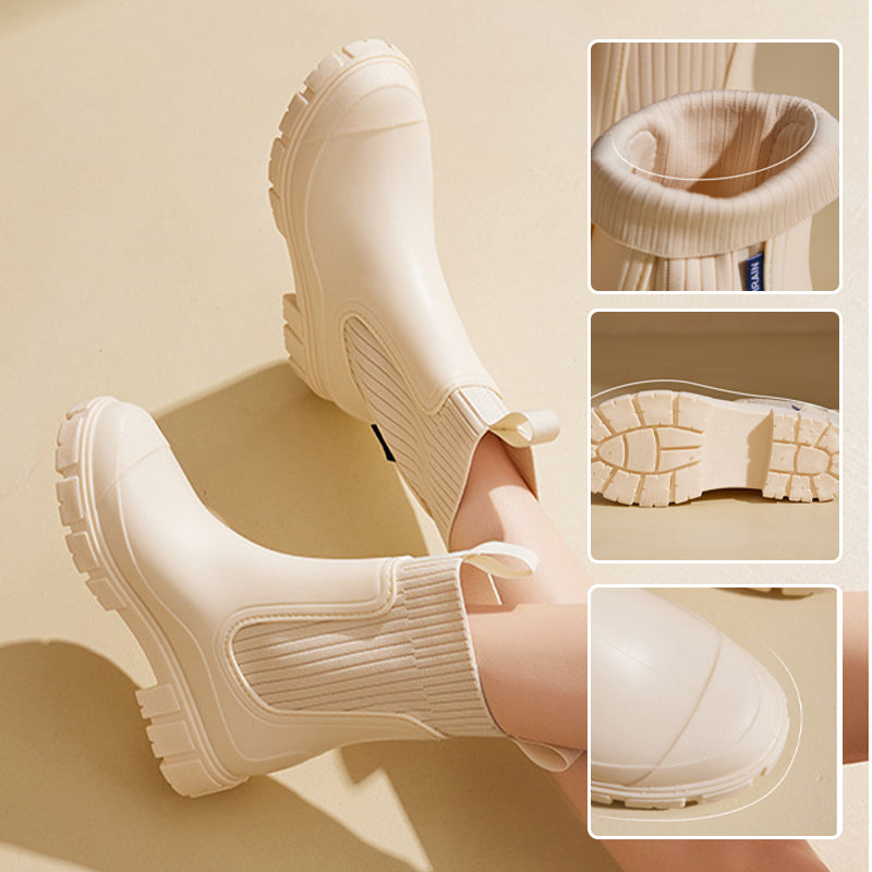 ✨Bottes Mi-mollet Imperméables et Antidérapantes à Semelles Épaisses