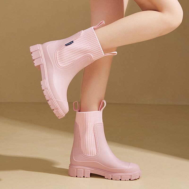 ✨Bottes Mi-mollet Imperméables et Antidérapantes à Semelles Épaisses