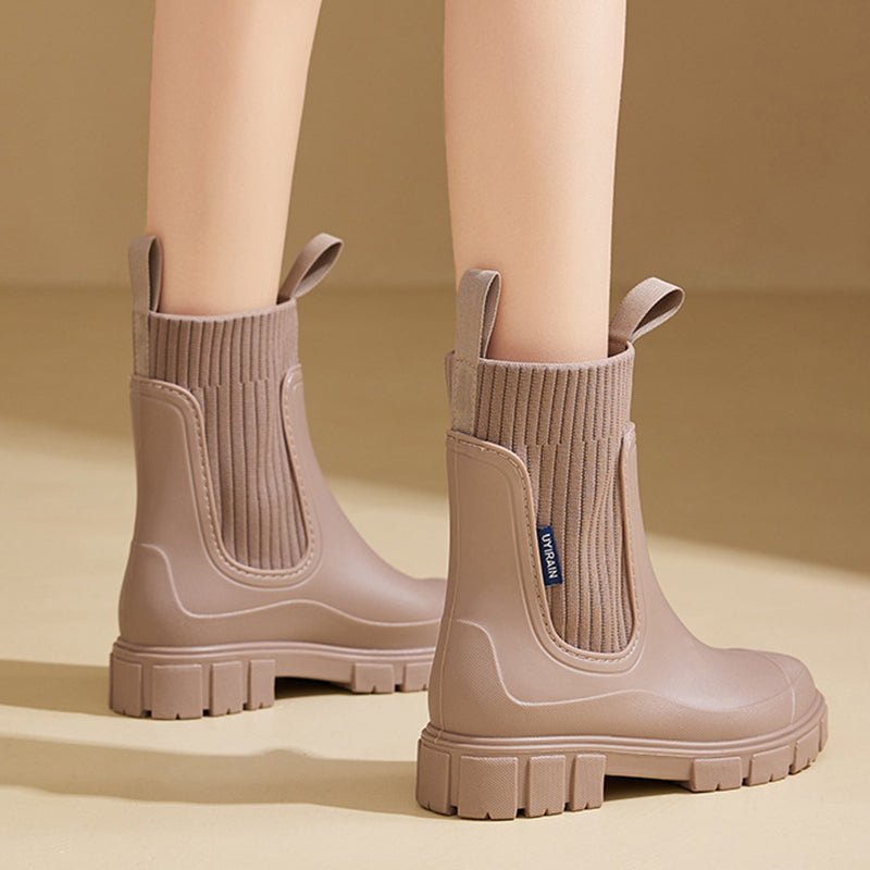 ✨Bottes Mi-mollet Imperméables et Antidérapantes à Semelles Épaisses