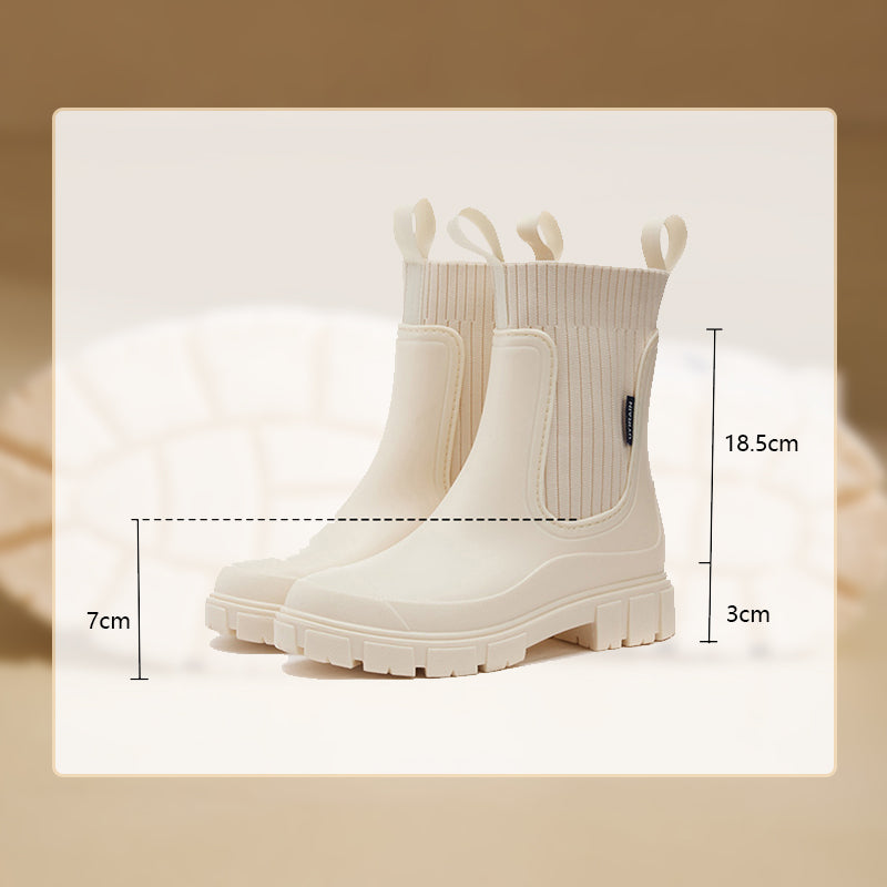 ✨Bottes Mi-mollet Imperméables et Antidérapantes à Semelles Épaisses