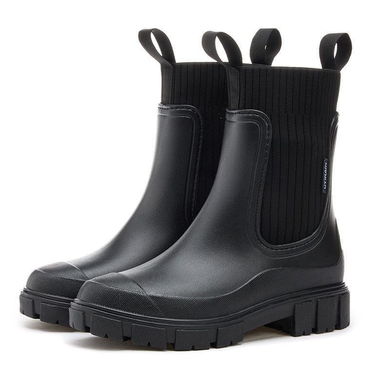 ✨Bottes Mi-mollet Imperméables et Antidérapantes à Semelles Épaisses