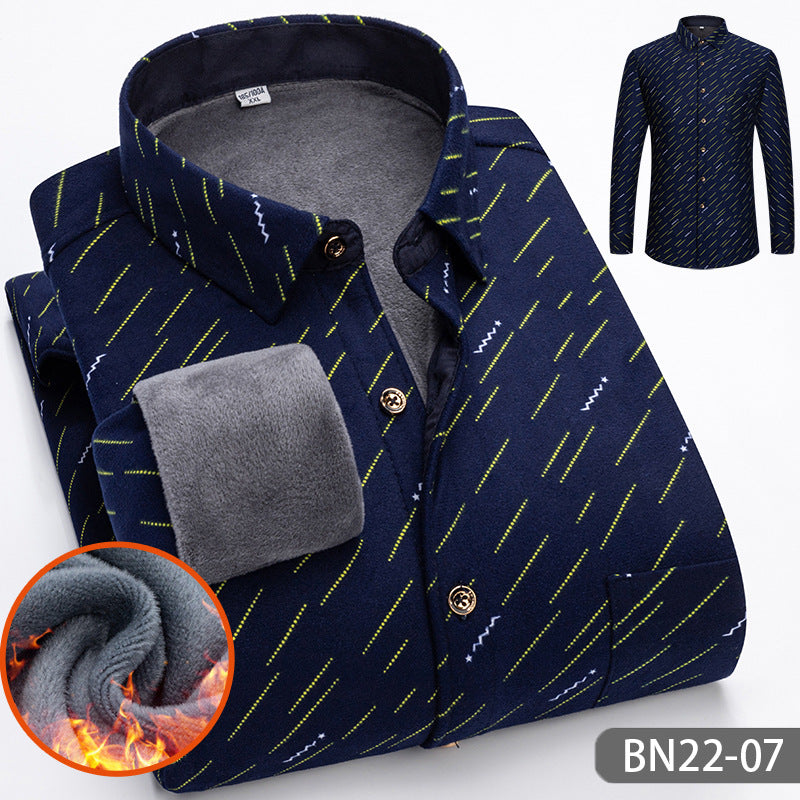 💝Chemise chaude épaisse en polaire décontractée pour homme automne-hiver【Achetez-en 2, Livraison Gratuite】