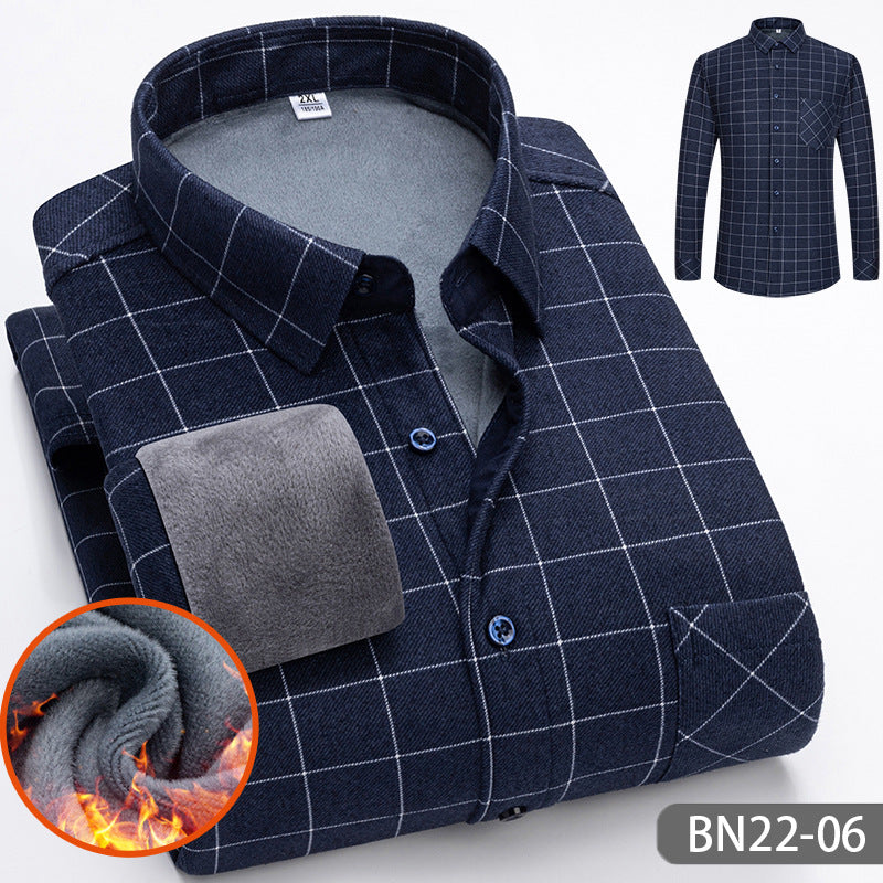 💝Chemise chaude épaisse en polaire décontractée pour homme automne-hiver【Achetez-en 2, Livraison Gratuite】