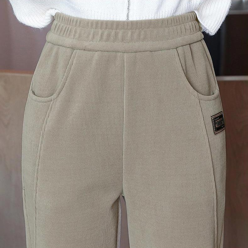 💃Pantalon chaud à taille haute pour femmes, doublé de polaire✨