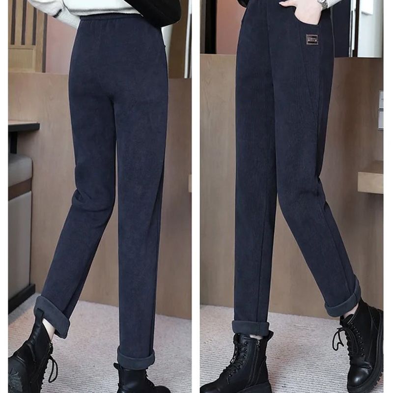 💃Pantalon chaud à taille haute pour femmes, doublé de polaire✨
