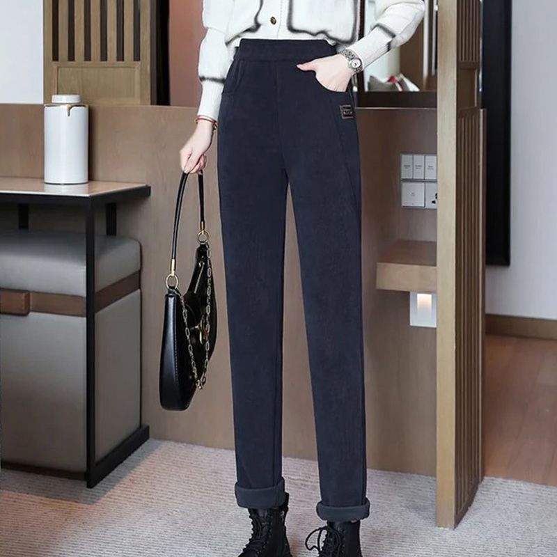 💃Pantalon chaud à taille haute pour femmes, doublé de polaire✨