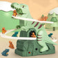 🧸Jeu de piste électrique Dinosaur Chase Race Track✨