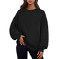 💃Sweatshirts oversize à col roulé et poches pour femmes💝
