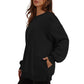 💃Sweatshirts oversize à col roulé et poches pour femmes💝