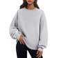 💃Sweatshirts oversize à col roulé et poches pour femmes💝