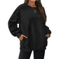 💃Sweatshirts oversize à col roulé et poches pour femmes💝