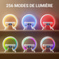 🔥Dernier jour 49% de réduction🔥Haut-parleur Bluetooth multifonctionnel - Lumière d'ambiance colorée Chargement sans fil et horloge Machine tout-en-un