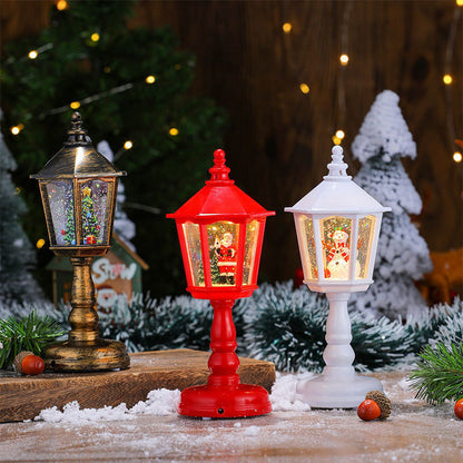 🔥45 % OFFRE SPÉCIALE DE NOËL🎅Lanterne boule à neige lumineuse avec musique pour Noël