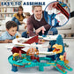 ✨Ensemble de jouets de piste de rampe de dinosaure pour enfants