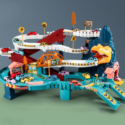 ✨Ensemble de jouets de piste de rampe de dinosaure pour enfants