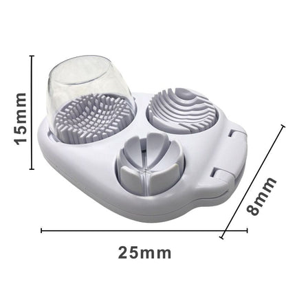 Coupe-œufs multifonctionnel 3 en 1
