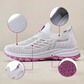 Chaussures de course respirantes et légères en tissu anti-mouches