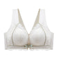 Soutien-Gorge en Dentelle avec Fermeture Frontale et Effet Push-Up pour Femmes