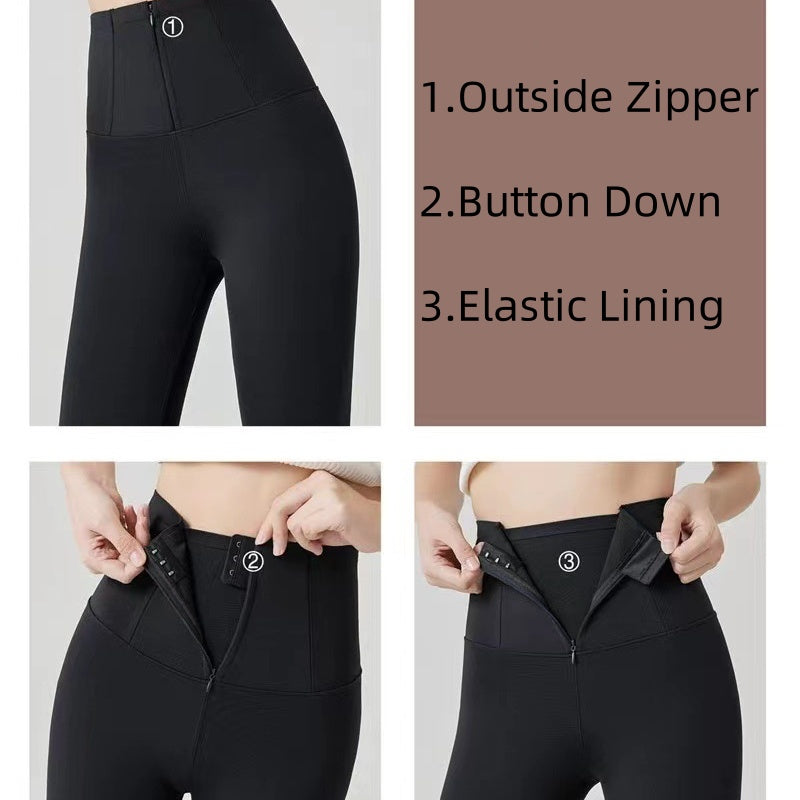 🌟Pantalon de yoga taille haute triple abdominoplastie🧘