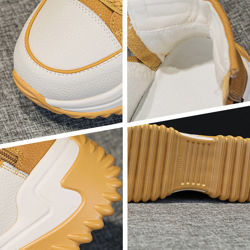 ⭐Chaussures à plateforme décontractées en cuir PU pour femmes
