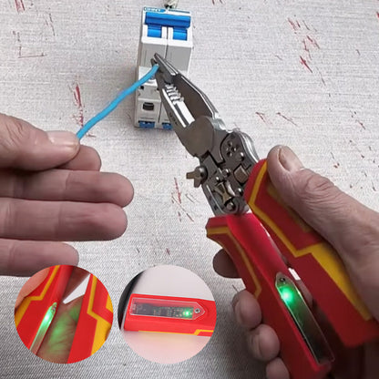 ✅Pinces à Dénuder Polyvalentes avec Fonction de Mesure d'Électricité🧰