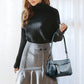 Sac à Bandoulière & Sac Porté Épaule pour Femmes en Cuir PU Tendance
