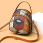 Sac à bandoulière vintage à motif géométrique pour femmes