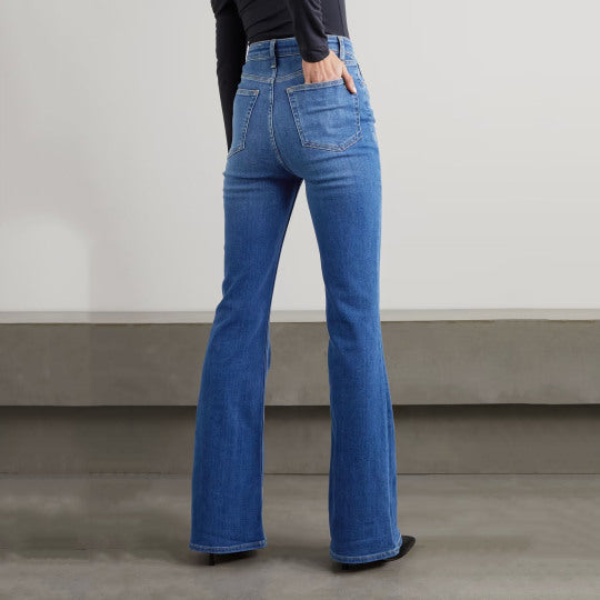 ✨Neu im Frühling! - Slim Vintage Schlagjeans🌹
