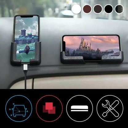 Support adhésif multifonctionnel pour téléphone portable dans la voiture