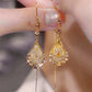 💥Offre spéciale✨Boucles d'oreilles en forme de larme pour femmes avec pierres précieuses