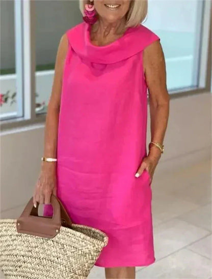 Robe d'Été à Col à Volants