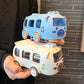 🎁Meilleurs cadeaux pour les enfants🚌Gobelet d'eau portable en forme de bus avec sangle (Cadeaux pour enfants)