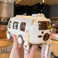 🎁Meilleurs cadeaux pour les enfants🚌Gobelet d'eau portable en forme de bus avec sangle (Cadeaux pour enfants)