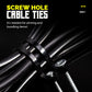 Attaches de câble à trou de vis（100 pièces/paquet）