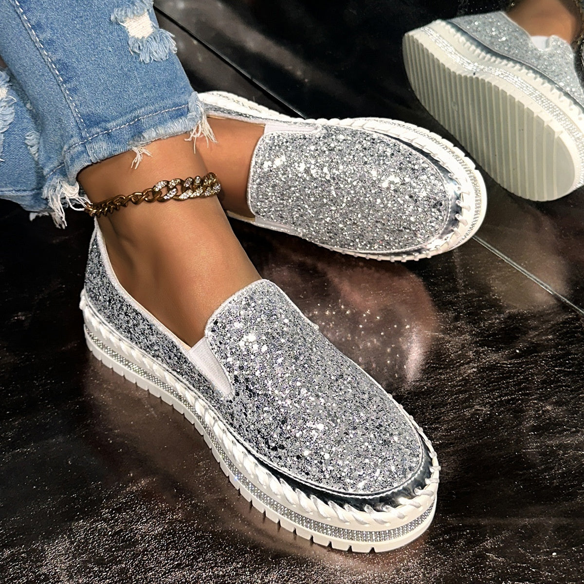 👟 61% DE RÉDUCTION! 🚶‍♀️ Chaussures Slip-On Décontractées pour Femme – Confortables, Légères & Faciles à Enfiler pour le Quotidien 🌸