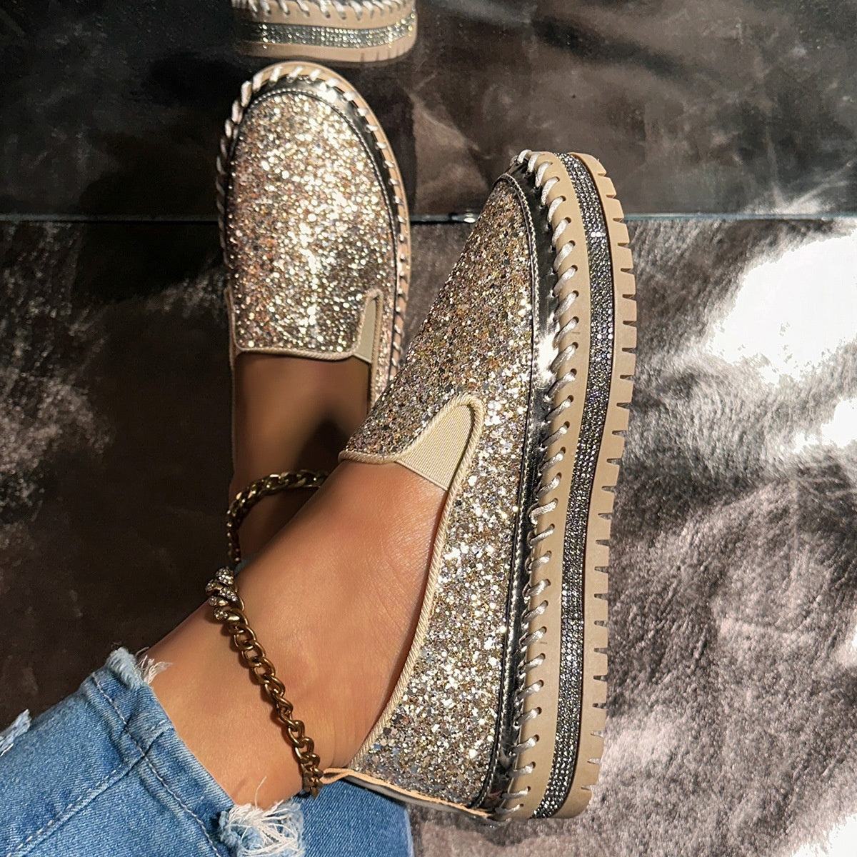 👟 61% DE RÉDUCTION! 🚶‍♀️ Chaussures Slip-On Décontractées pour Femme – Confortables, Légères & Faciles à Enfiler pour le Quotidien 🌸