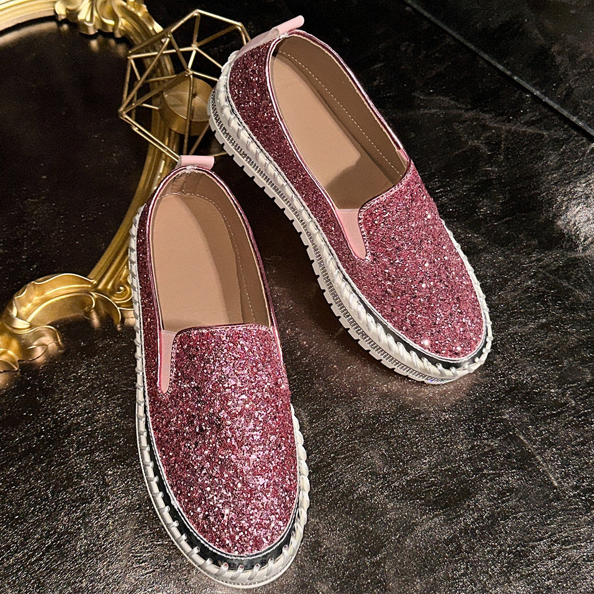 👟 61% DE RÉDUCTION! 🚶‍♀️ Chaussures Slip-On Décontractées pour Femme – Confortables, Légères & Faciles à Enfiler pour le Quotidien 🌸