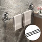 🛁✨ Light Luxury No-Punch - Barre porte-serviettes rétractable à ventouse
