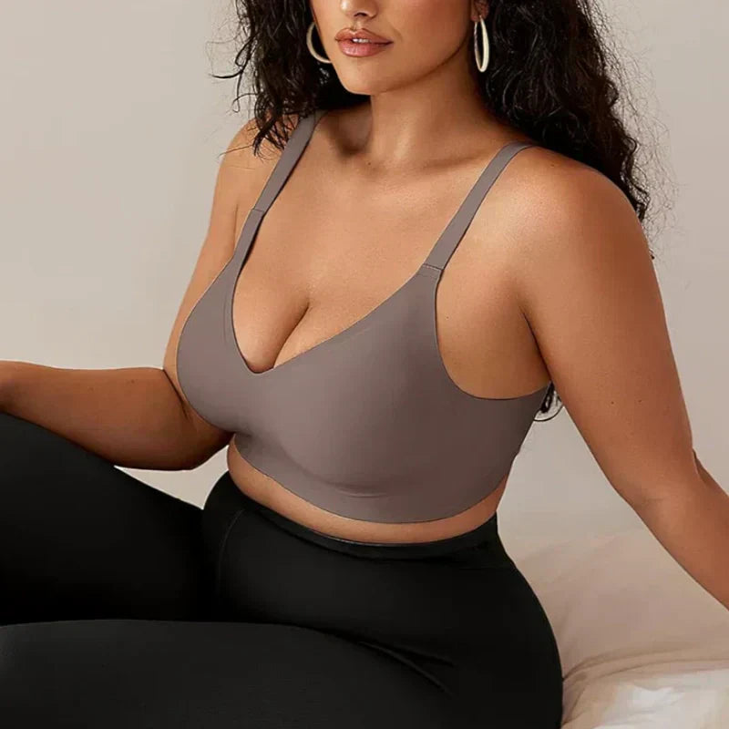 🔥Offre spéciale Nouvel An : 50 % DE RÉDUCTION🎉Soutien-gorge push-up sans armatures, confortable et sans coutures pour femmes - Coupe ajustée et design respirant🔝
