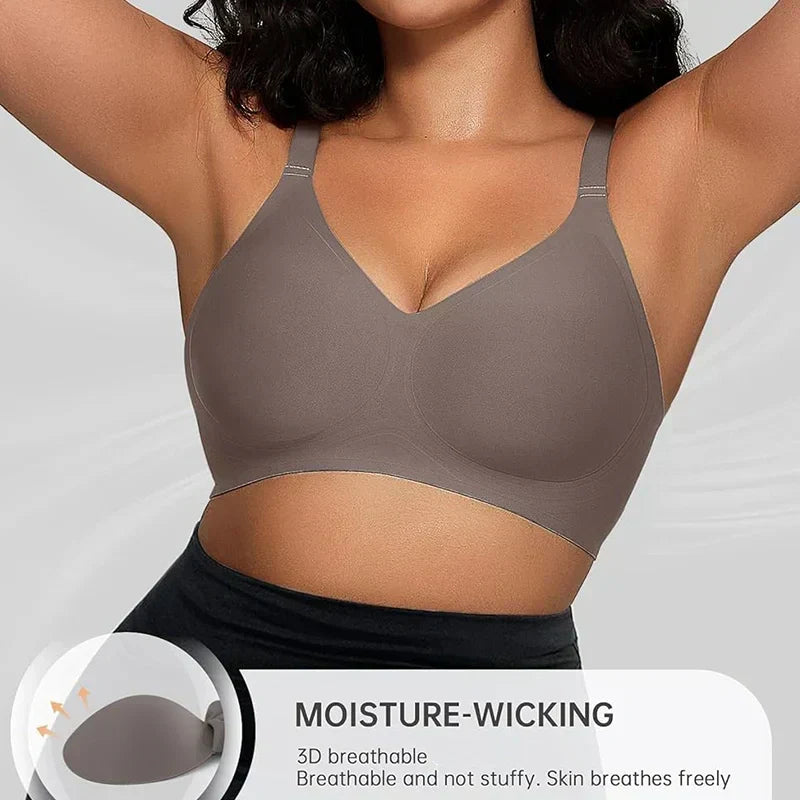 🔥Offre spéciale Nouvel An : 50 % DE RÉDUCTION🎉Soutien-gorge push-up sans armatures, confortable et sans coutures pour femmes - Coupe ajustée et design respirant🔝