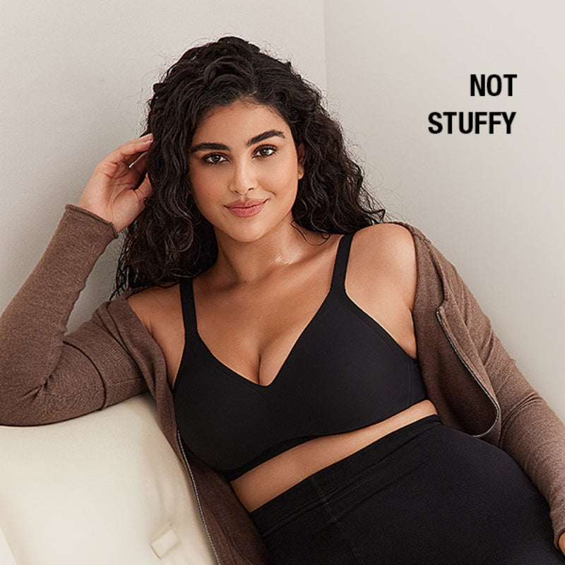 🔥Offre spéciale Nouvel An : 50 % DE RÉDUCTION🎉Soutien-gorge push-up sans armatures, confortable et sans coutures pour femmes - Coupe ajustée et design respirant🔝