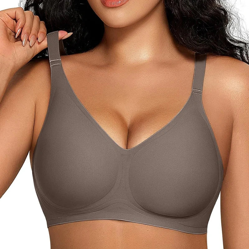 🔥Offre spéciale Nouvel An : 50 % DE RÉDUCTION🎉Soutien-gorge push-up sans armatures, confortable et sans coutures pour femmes - Coupe ajustée et design respirant🔝
