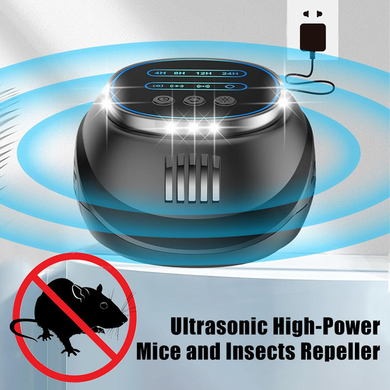 Ultrasonic High-Power Mice and Insects Repeller
